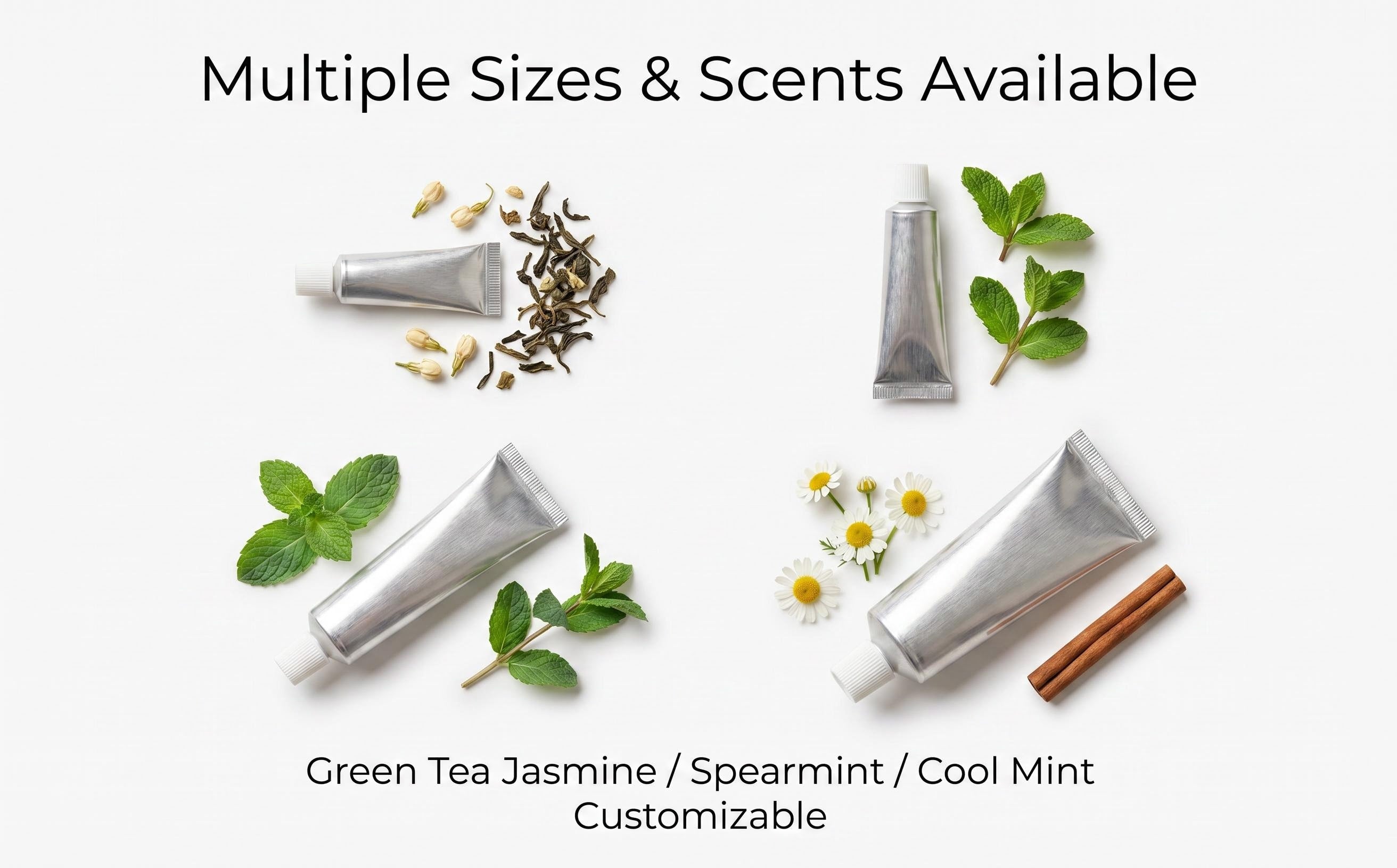 Luxury Hotel Supply 100% Metal Tube Natural Herbal Toothpaste